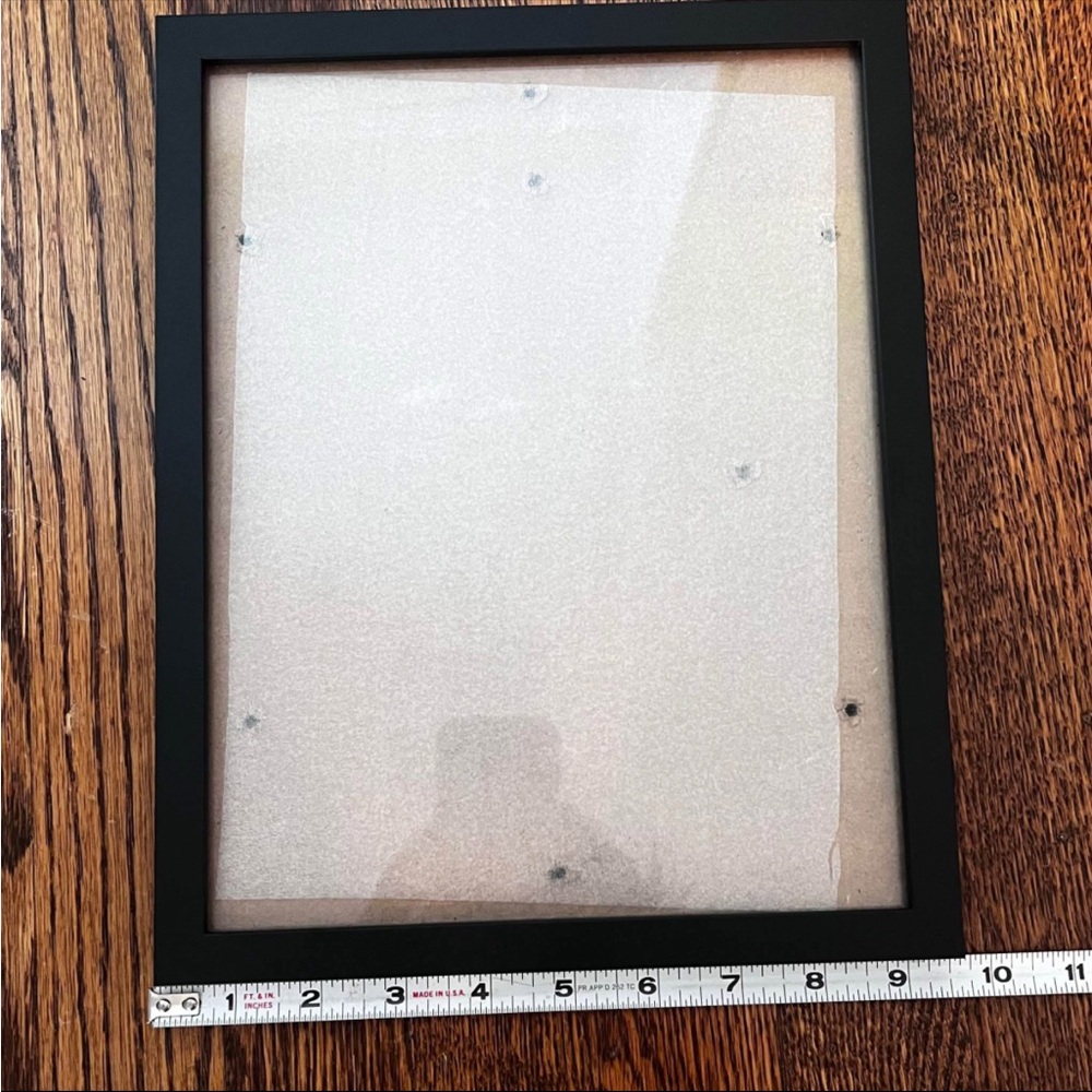 ⭐️ Black Rectangular Document/Picture Frame with Matte Finish - Picture 4 of 4